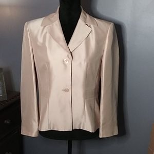 Kate Hill Silk Tailored Jacket 8 Petite